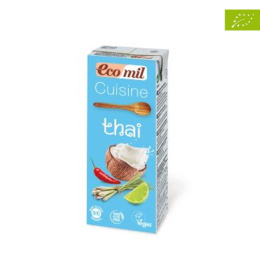 Kokosowy krem do gotowania tajski bezglutenowy BIO 200 ml Ecomil