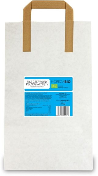 RYŻ CZERWONY PEŁNOZIARNISTY BIO 5 kg - HORECA (BIO PLANET)