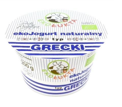 JOGURT NATURALNY TYPU GRECKIEGO BIO 200 g - EKO ŁUKTA JOGURT NATURALNY TYPU GRECKIEGO BIO 200 g - EKO ŁUKTA