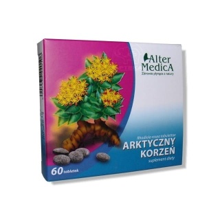 Różeniec górski Rhodiola Rodiola Rosea (Arktyczny korzeń) 60 tabletek Alter Medica