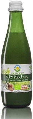 SOK Z SELERA NACIOWEGO KISZONEGO NFC BEZGLUTENOWY BIO 300 ml - BIOFOOD