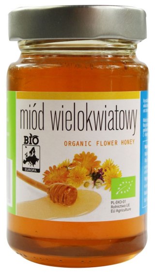 MIÓD WIELOKWIATOWY BIO 300 g - BIO PLANET