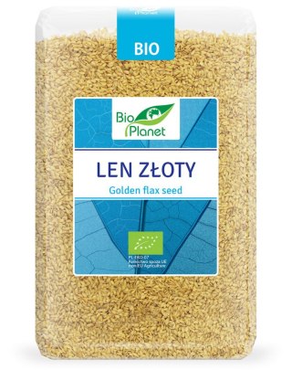 LEN ZŁOTY (SIEMIĘ LNIANE) BIO 2 kg - BIO PLANET
