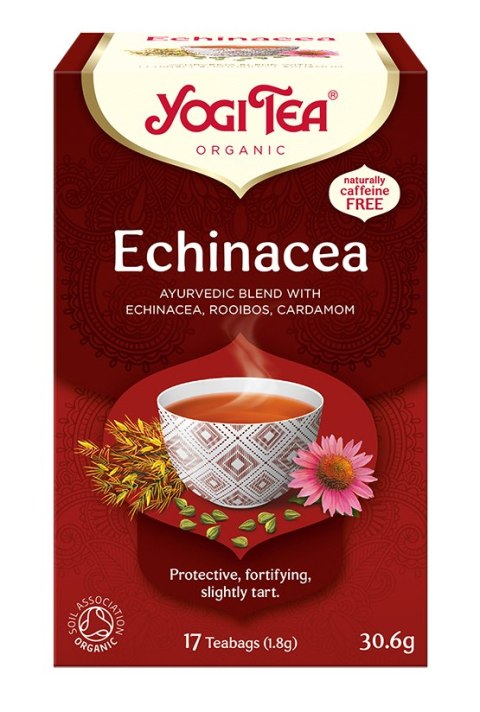 HERBATKA ECHINACEA BIO (17 x 1,8 g) 30,6 g - YOGI TEA HERBATKA ECHINACEA BIO (17 x 1,8 g) 30,6 g - YOGI TEA