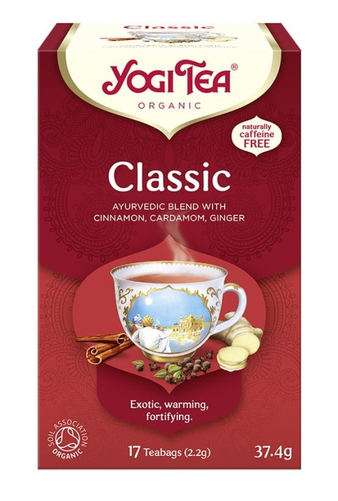 HERBATKA KLASYCZNA (CLASSIC) BIO (17 x 2,2 g) 37,4 g - YOGI TEA HERBATKA KLASYCZNA (CLASSIC) BIO (17 x 2,2 g) 37,4 g - YOGI TEA
