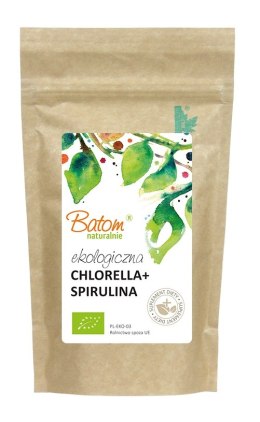 CHLORELLA + SPIRULINA BIO 625 TABLETEK 250 g (400 mg) - BATOM