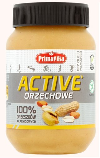 KREM Z ORZESZKÓW ZIEMNYCH PRAŻONYCH 100 % BEZGLUTENOWY 470 g - PRIMAVIKA