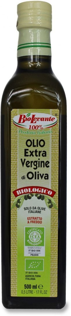 OLIWA Z OLIWEK EXTRA VIRGIN BIO 500 ml - LEVANTE