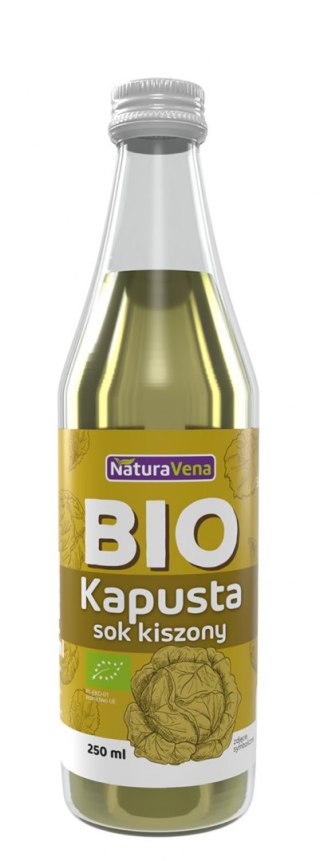 SOK Z KAPUSTY KISZONEJ BIO 250 ml - NATURAVENA