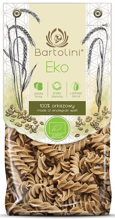 MAKARON (ORKISZOWY RAZOWY) ŚWIDERKI BIO 250 g - BARTOLINI