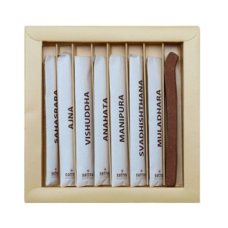 KADZIDEŁKA INDYJSKIE HARMONIZUJĄCE CZAKRY (49 szt.) - SATTVA (WELLNESS)