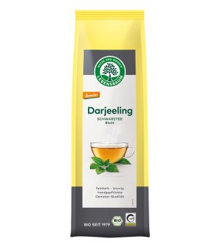 HERBATA CZARNA LIŚCIASTA DARJEELING DEMETER BIO 75 g - LEBENSBAUM