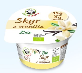 JOGURT TYPU SKYR PROTEINOWY Z WANILIĄ BIO 150 g - EKO ŁUKTA