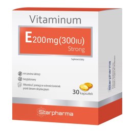 WITAMINA E STRONG 200 mg (300 j.m.) 30 KAPSUŁEK - STARPHARMA