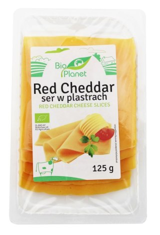 SER RED CHEDDAR PLASTRY BIO 125 g - BIO PLANET