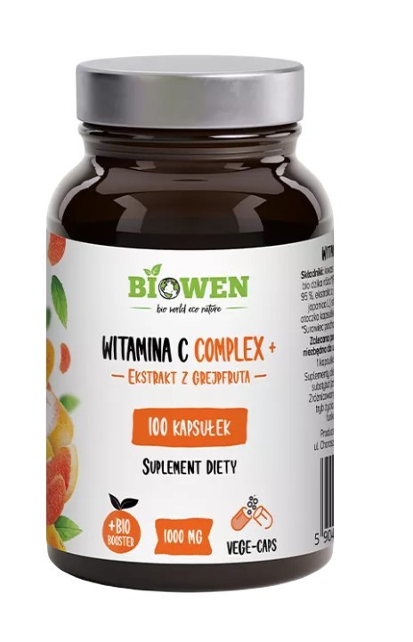 WITAMINA C COMPLEX+ W PROSZKU 150 g - BIOWEN