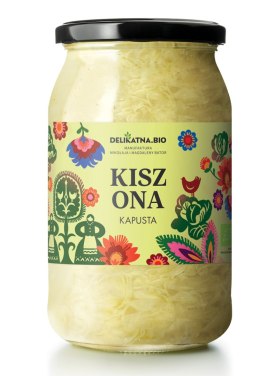 KAPUSTA KISZONA BIO 900 g (800 g) - DELIKATNA (ZAKWASOWNIA)