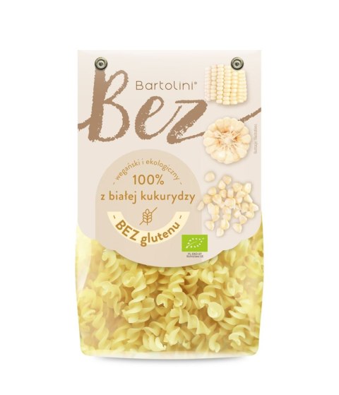 MAKARON (Z BIAŁEJ KUKURYDZY) ŚWIDERKI BEZGLUTENOWY BIO 250 g - BARTOLINI