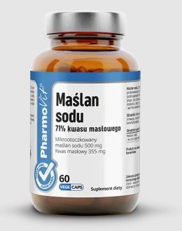 MAŚLAN SODU BEZGLUTENOWY 60 KAPSUŁEK - PHARMOVIT (CLEAN LABEL)