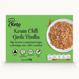 DANIE GOTOWE KONJAC - KOREAN CHILL GARLIC NOODLES 370 g - KETO CHEF