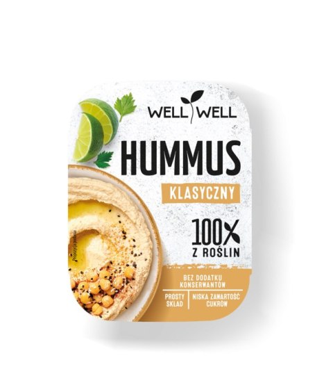 HUMMUS KLASYCZNY 125 g - WELL WELL