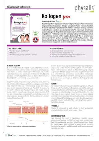 KOLAGEN RYBI + KWAS HIALURONOWY + WITAMINA C 30 SASZETEK - PHYSALIS