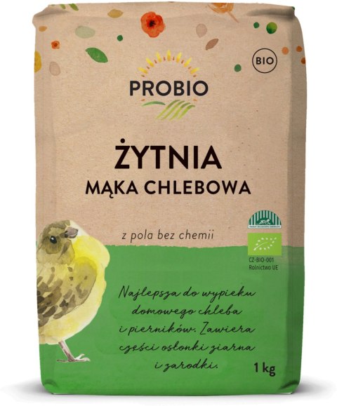 MĄKA ŻYTNIA TYP 720 CHLEBOWA BIO 1 kg - PROBIO