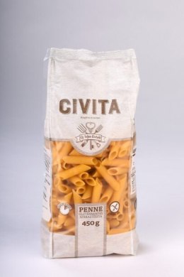 MAKARON (KUKURYDZIANY) PENNE BEZGLUTENOWY 450 g - CIVITA