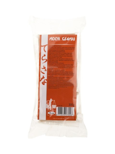 CIASTKA RYŻOWE MOCHI GENMAI (6 szt.) 300 g - TERRASANA