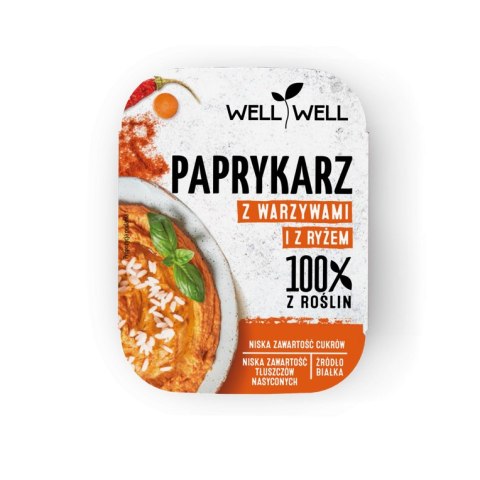 PAPRYKARZ Z WARZYWAMI I RYŻEM 115 g - WELL WELL