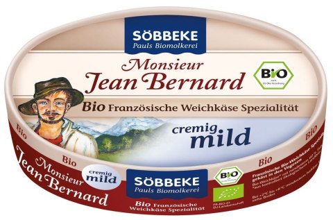 SER MIĘKKI PLEŚNIOWY JEAN BERNARD BIO 200 g - SOBBEKE