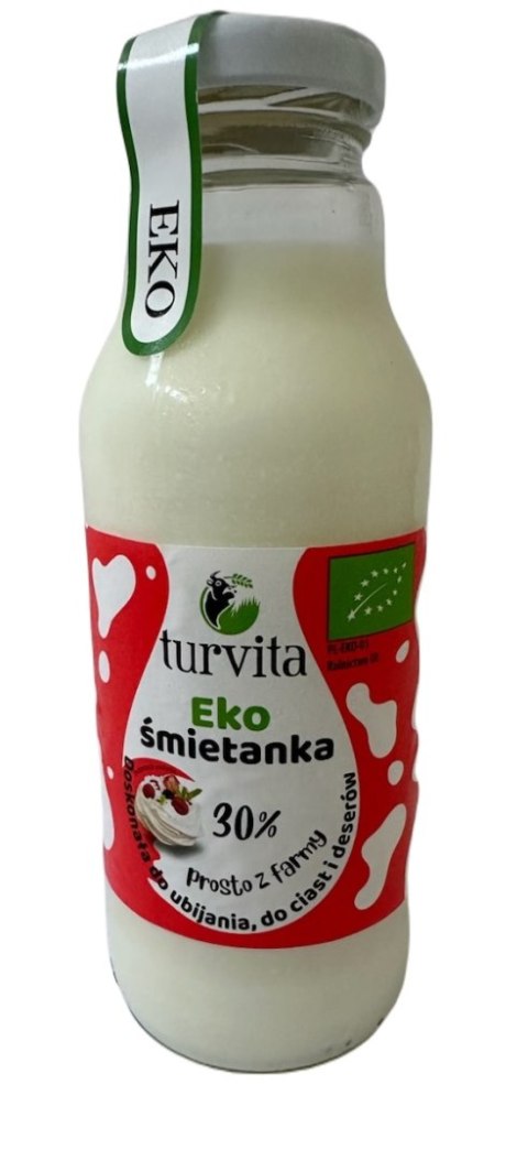 ŚMIETANKA 30 % BIO 300 ml - TURVITA