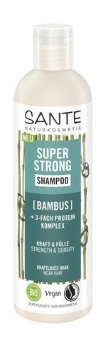SZAMPON WZMACNIAJĄCY DO WŁOSÓW SŁABYCH I ŁAMLIWYCH BAMBUS I POTRÓJNY KOMPLEKS PROTEINOWY ECO 250 ml - SANTE