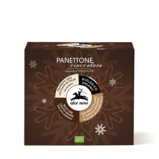 BABKA PANETTONE CIOCCOLATO BIO 750 g - ALCE NERO (PRODUKT SEZONOWY)
