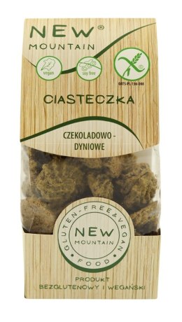 CIASTKA OWSIANO - CZEKOLADOWO - DYNIOWE BEZGLUTENOWE 220 g - NEW MOUNTAIN