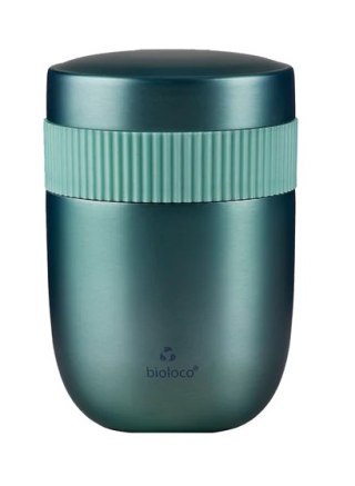 LUNCHPOT TERMICZNY DWUCZĘŚCIOWY PISTACJOWY 420 ml + 200 ml - CHIC-MIC