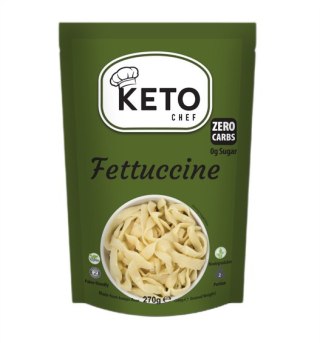 MAKARON (KONJAC) FETTUCCINE BEZGLUTENOWY BIO 270 g (200 g) - KETO CHEF
