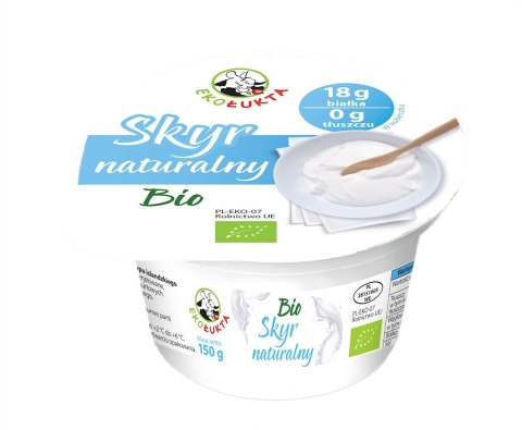 Przecena JOGURT SKYR TYPU ISLANDZKIEGO NATURALNY BIO 150 g - EKO ŁUKTA