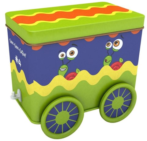 WAGON: PRZEKĄSKI I GALARETKI OWOCOWE Z ZABAWKĄ I NAKLEJKĄ BEZ DODATKU CUKRÓW BEZGLUTENOWE 107 g - BOB SNAIL (PRODUKT SEZONOWY)