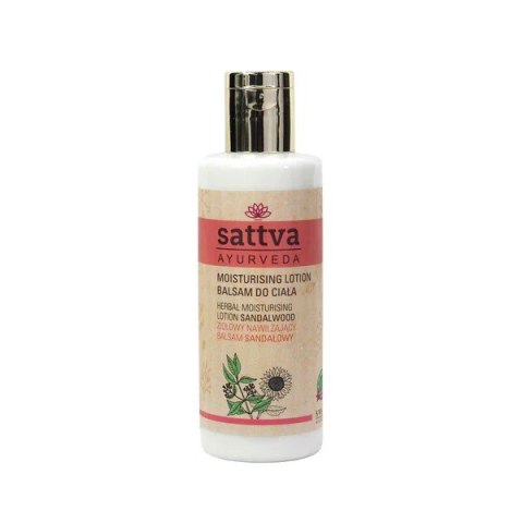 BALSAM DO CIAŁA NAWILŻAJĄCY DRZEWO SANDAŁOWE 210 ml - SATTVA (AYURVEDA)