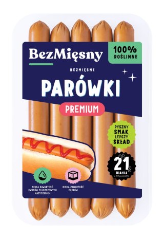 PARÓWKI ROŚLINNE PREMIUM 160 g - BEZMIĘSNY