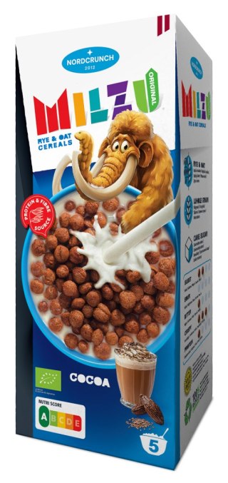 KULKI PROTEINOWE KAKAOWE BIO 150 g - NORDCRUNCH (MILZU)