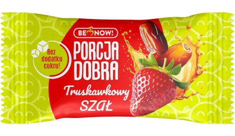 PRZEKĄSKA TRUSKAWKOWY SZAŁ BEZ DODATKU CUKRÓW 20 g - PORCJA DOBRA