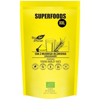 SOK Z MŁODEGO JĘCZMIENIA SPROSZKOWANY BIO 500 g - BIO PLANET SUPERFOODS
