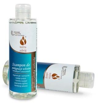 SZAMPON DO WŁOSÓW NORMALNYCH I ZNISZCZONYCH 200 g - TERRA ZDRÓJ (SERIA SOLANKOWA)