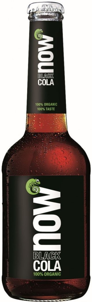 BLACK COLA (Z GUARANĄ) BIO 330 ml - NOW