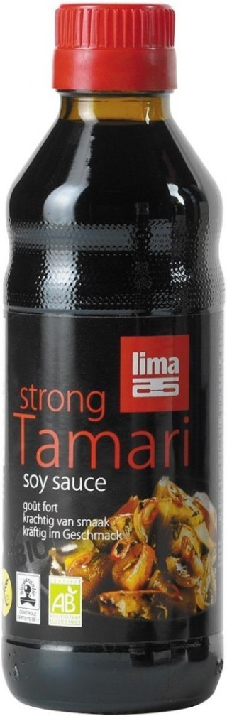SOS SOJOWY TAMARI MOCNY BEZGLUTENOWY BIO 250 ml - LIMA