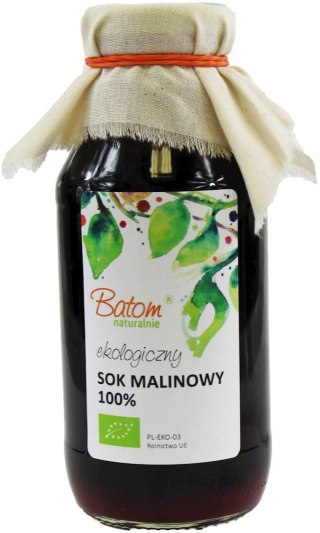 SOK MALINOWY NFC BIO 330 ml - BATOM