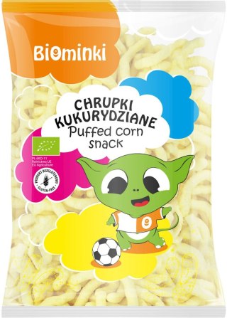 CHRUPKI KUKURYDZIANE BEZGLUTENOWE BIO 150 g - BIOMINKI