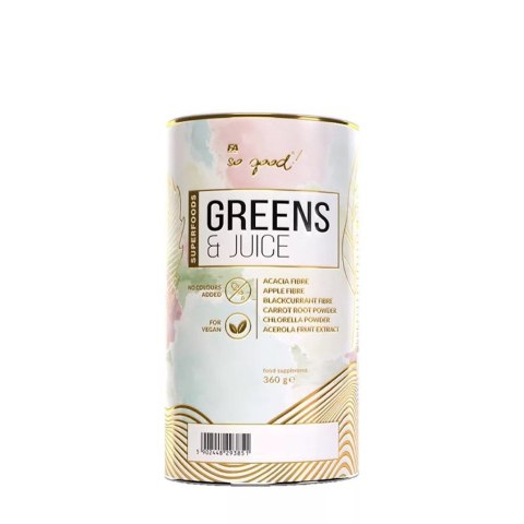 BŁONNIK GREENS & JUICE CYTRYNOWY 360 g - SO GOOD!
